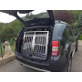 Cage De Transport Chien Double avec Séparation CAG-001 - Cage chien, Cage chien XXL, Cage de transport chien, Cage transport chi