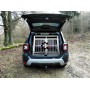 Cage De Transport Chien Double avec Séparation CAG-001 - Cage chien, Cage chien XXL, Cage de transport chien, Cage transport chi