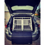 Cage De Transport Chien Double avec Séparation CAG-001 - Cage chien, Cage chien XXL, Cage de transport chien, Cage transport chi