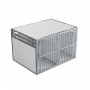 Cage De Transport Chien Double avec Séparation CAG-005 - Cage chien, Cage chien XXL, Cage de transport chien