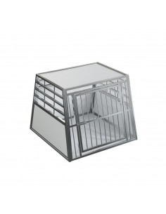 Cage de transport pour chiens aluminium XXL 97x90x70cm