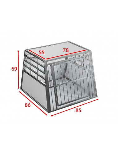 Cage Transport Chien SIMPLE XL / CAG-003 XL - Cage chien, Cage