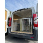 Cage De Transport Chien Double avec Séparation CAG-005 - Cage chien, Cage chien XXL, Cage de transport chien