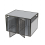 Cage De Transport Chien Double avec Séparation CAG-005 - Cage chien, Cage chien XXL, Cage de transport chien