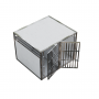Cage De Transport Chien Double avec Séparation CAG-005 - Cage chien, Cage chien XXL, Cage de transport chien
