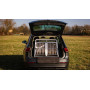 Cage De Transport Chien Double avec Séparation CAG-001 - Cage chien, Cage chien XXL, Cage de transport chien, Cage transport chi