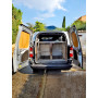 Cage De Transport Chien Double avec Séparation CAG-005 - Cage chien, Cage chien XXL, Cage de transport chien