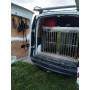 Cage De Transport Chien Double avec Séparation CAG-005 - Cage chien, Cage chien XXL, Cage de transport chien