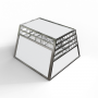 Cage De Transport Chien Double avec Séparation CAG-001 - Cage chien, Cage chien XXL, Cage de transport chien, Cage transport chi