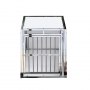 Cage Transport Chien SIMPLE / CAG-003 - Cage chien XXL, Cage chien interieur, Cage chien voiture, Cage a chien