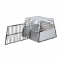 Cage De Transport Chien Double avec Séparation CAG-005 - Cage chien, Cage chien XXL, Cage de transport chien