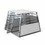 Cage De Transport Chien Double avec Séparation CAG-005 - Cage chien, Cage chien XXL, Cage de transport chien