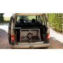 Cage De Transport Chien Double avec Séparation CAG-002 (Cage chien XXL, Cage chien interieur)
