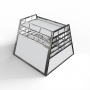 Cage Transport Chien DOUBLE + Séparation + Rangement  / CAG-001 RANG