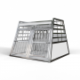 Cage Transport Chien DOUBLE + Séparation + Rangement  / CAG-001 RANG