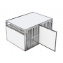 Cage Transport Chien DOUBLE PRO + Séparation / CAG-011