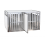 Cage Transport Chien DOUBLE PRO + Séparation / CAG-011