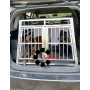 Cage De Transport Chien Double avec Séparation CAG-005 - Cage chien, Cage chien XXL, Cage de transport chien