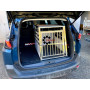 Cage Transport Chien SIMPLE / CAG-003 - Cage chien XXL, Cage chien interieur, Cage chien voiture, Cage a chien