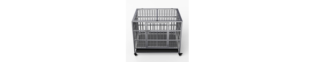 Cage d’intérieur pour chien destructeur – Robuste & sécurisée | ESRAA