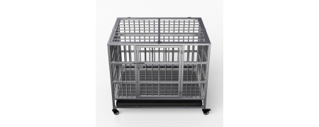 Cage d’intérieur pour chien destructeur – Robuste & sécurisée | ESRAA
