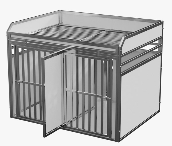 Cage avec rangement ESRAA