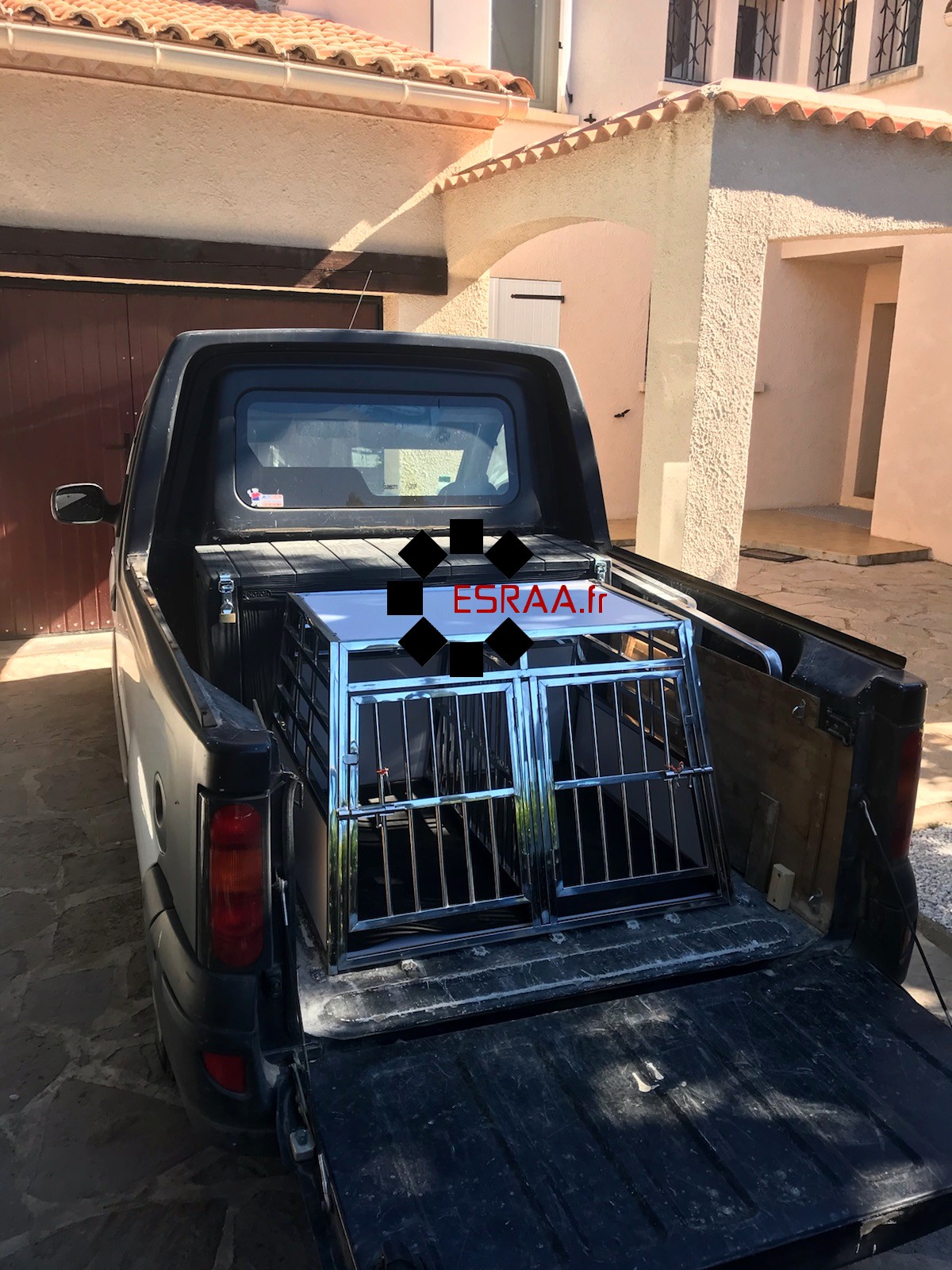Cage de transport DogBox Pro Double pour chiens modèle rehaussée